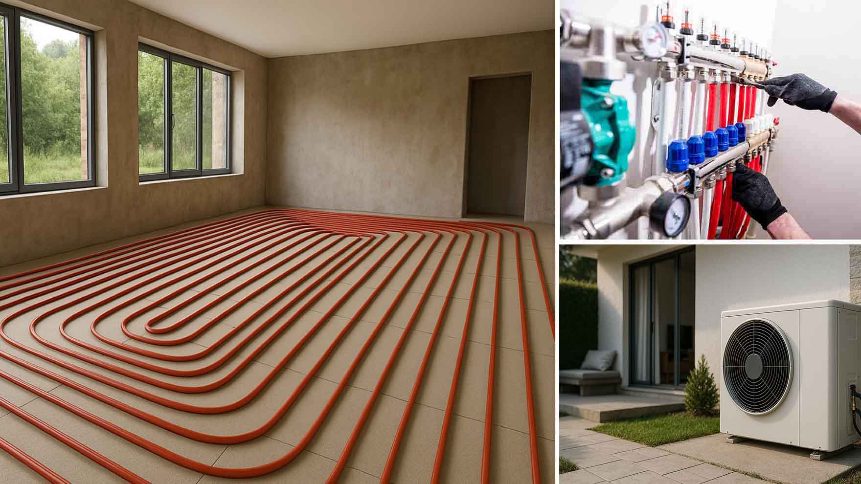 Tepelné čerpadlá a podlahové kúrenie
